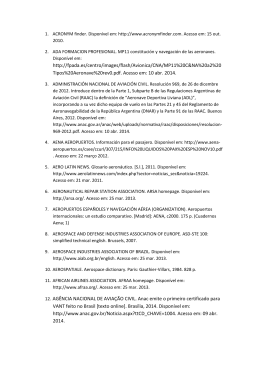 1. ACRONYM finder. Dispon&iacute;vel em: http://www