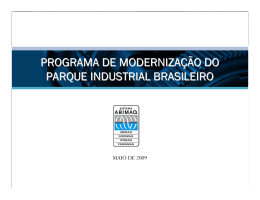 programa de modernização do parque industrial brasileiro
