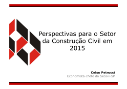 Perspectivas para o Setor da Construção Civil em 2015