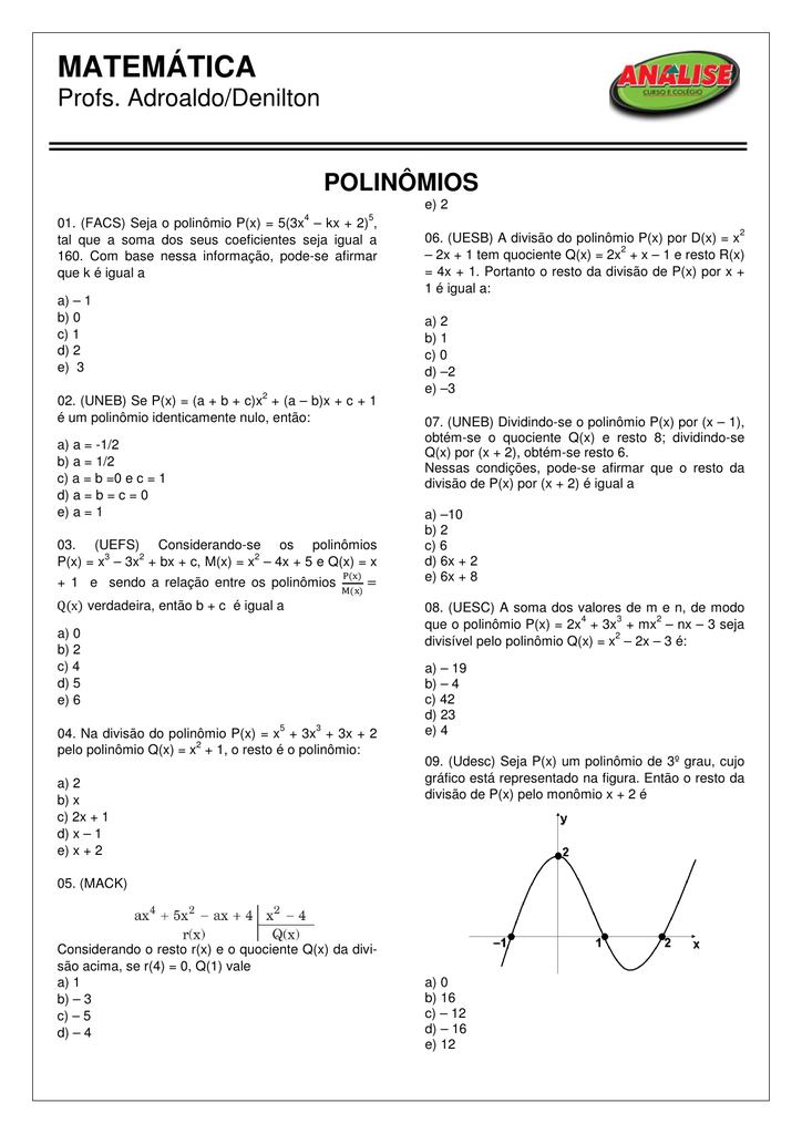 Polinomios