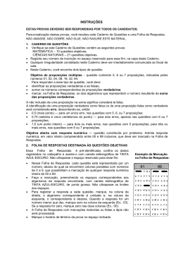 Prova - Ufba