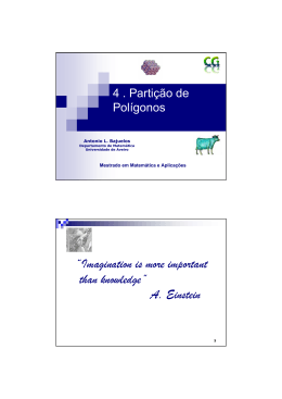 Partição de Polígonos - Universidade de Aveiro › SWEET