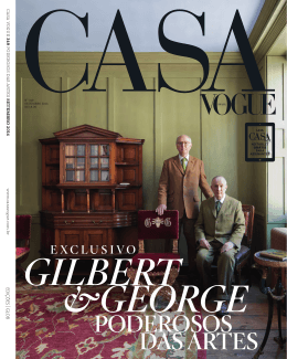 Gilbert & George - Poderosos das artes
