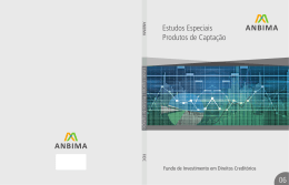 Produtos de Capta&ccedil;&atilde;o: FIDC