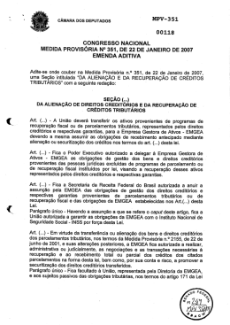 cÂMARA Dos DEPUTADOS v MPV` 3 5 1