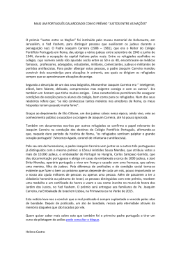 MAIS UM PORTUGUÃŠS GALARDOADO COM O PRÃ‰MIO