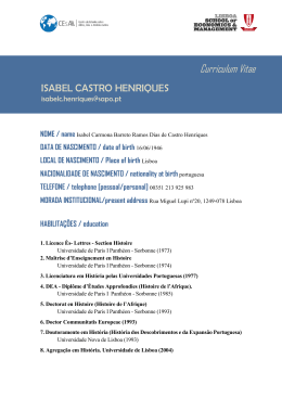 descarregar cv completo - ISEG