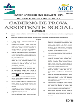Prova - Calcule Mais