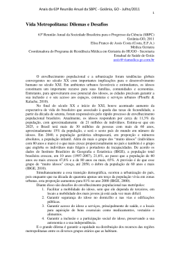 Elisa Franco de Assis Costa - SBPC &ndash; Sociedade Brasileira para o