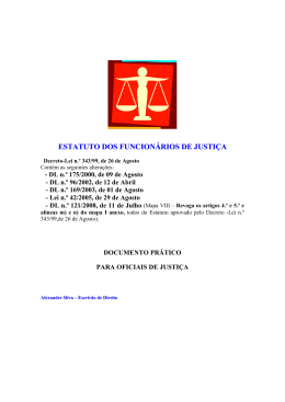 Estatuto dos Funcionários de Justiça (2008)