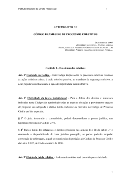 ANTEPROJETO DE - PUC-SP