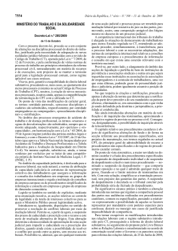 Decreto-Lei n.&ordm; 295/2009