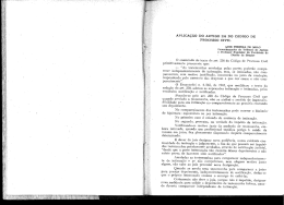 aplica&ccedil;&atilde;o do artigo 238 do c&oacute;digo de processo civil