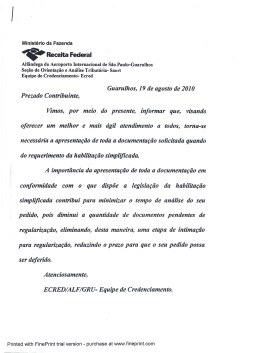 Habilita&ccedil;&atilde;o Simplificada da Pessoa Jur&iacute;dica