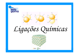 Liga&ccedil;&otilde;es Qu&iacute;micas