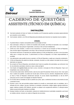 Prova - Calcule Mais