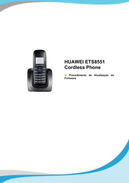 HUAWEI ETS8551 Cordless Phone