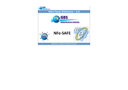 Apresentação GBS-NFe-SAFE