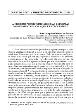 I DIREITO / DIREITO PRocEesUAL crvn, j