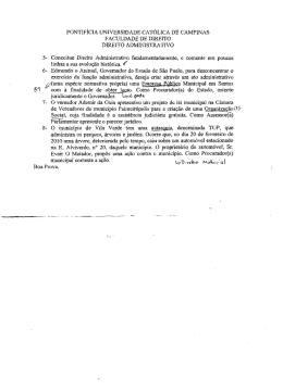 PONTIF&Iacute;CIA UNIVERSIDADE CAT&Oacute;LICA DE CAMPINAS