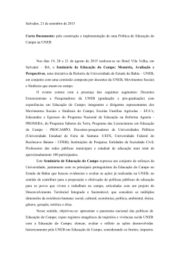 F&Oacute;RUM PARAENSE DE EDUCA&Ccedil;&Atilde;O DO CAMPO