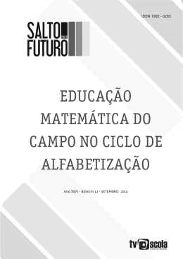 educação matemática do campo no ciclo de alfabetização