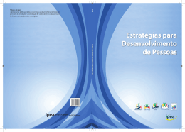 Estrategias para desenvolvimento de pessoas