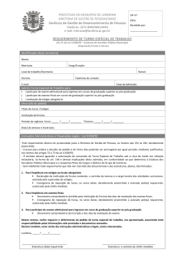 Ger&ecirc;ncia de Gest&atilde;o de Desenvolvimento de Pessoas