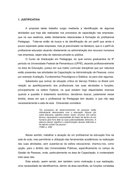 a importância da atuação do profissional de pedagogia no _1