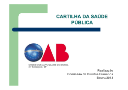 princ&iacute;pios da carta dos direitos dos usu&aacute;rios da sa&uacute;de