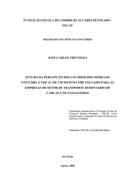 Estudo da percep&ccedil;&atilde;o dos usu&aacute;rios dos m&oacute;dulos de cont&aacute;bil e fiscal
