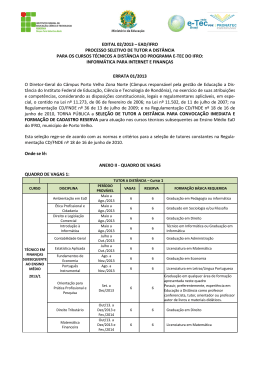 tutor a dist&acirc;ncia-edital 02/2013-errata