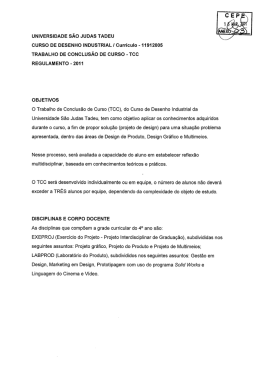 11912005 TRABALHO DE CONCLUS&Atilde;O DE CURSO