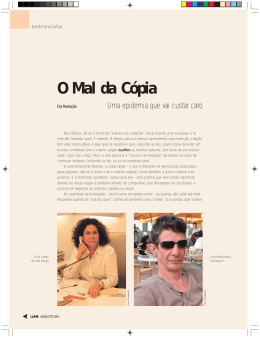 O Mal da Cópia - Lume Arquitetura