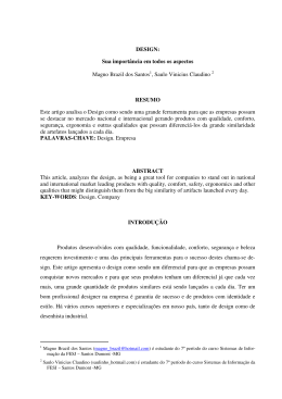 DESIGN - Faculdade Santos Dumont