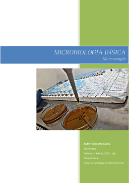 Microscopia. Valença, 1ª Edição, 2015, 19p.