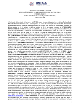 EDITAL PROCESSO SELETIVO MEDICINA 2015 1_