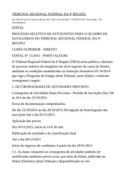 Leia a &iacute;ntegra do edital