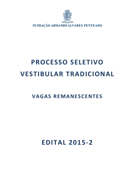 edital do vestibular