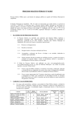 edital n&ordm; 01/2015 - Publica Consultoria
