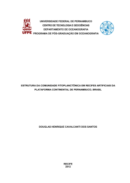 Douglas Santos - Tese Oceanografia