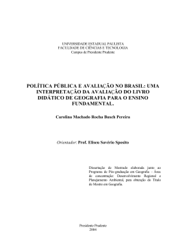 versão completa - UNESP : Campus de Presidente Prudente