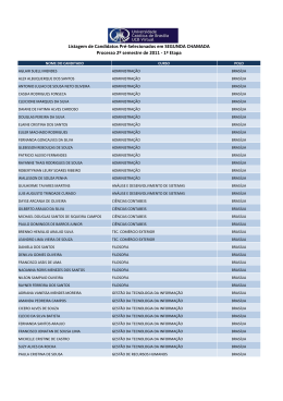 Prouni - Programa Universidade para Todos