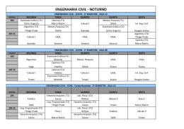 ENGENHARIA CIVIL - NOTURNO