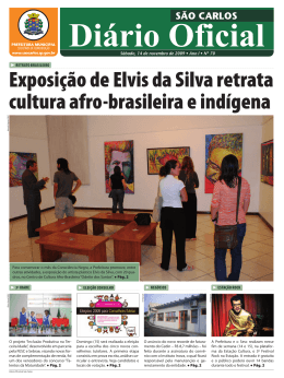 Di&aacute;rio Oficial - S&atilde;o Carlos