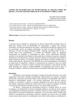2&ordm; Lugar artigo Cursos de Bacharelado