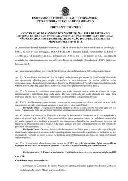 EDITAL 21-2013 PREG COMPLEMENTAR MATRICULA LISTA DE