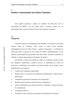 7 An&aacute;lise e Interpreta&ccedil;&atilde;o dos Dados Coletados - Maxwell - PUC-Rio