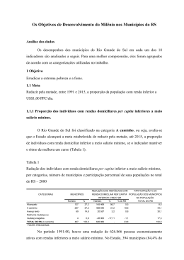 An&aacute;lise dos dados