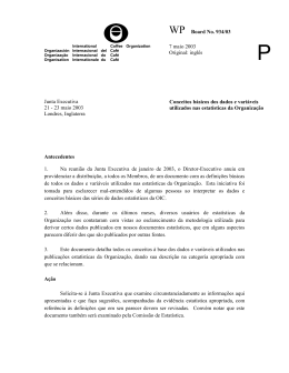 WP-Board 934/03 - International Coffee Organization